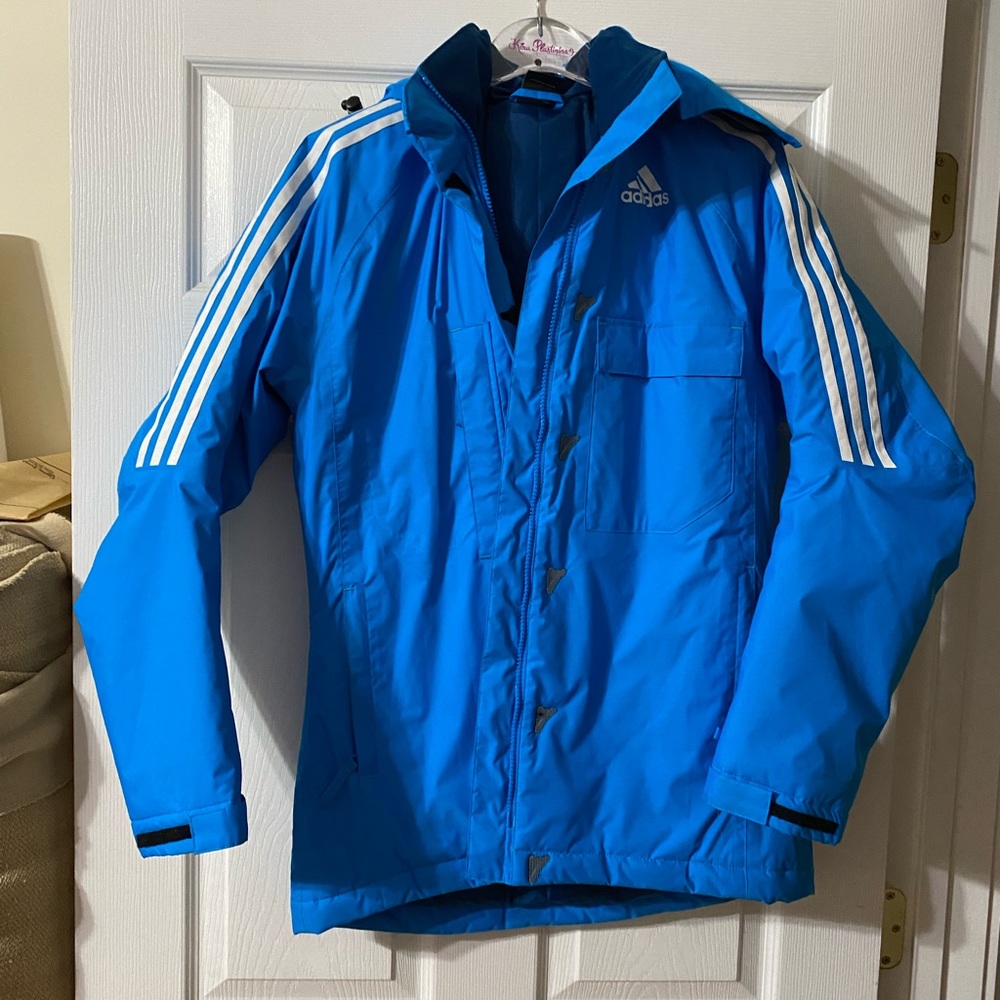 Adidas Turquoise Blue Winter Ski Coat